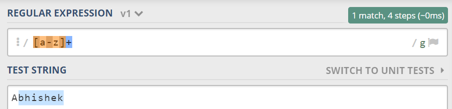 Understanding Regular Expressions